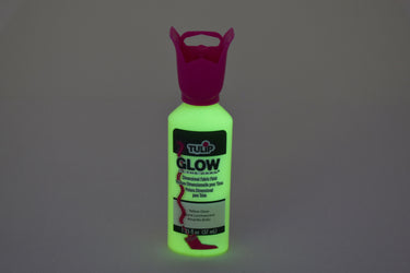 Tulip Luminous Dimensional Glow in the Dark Fabric Paint